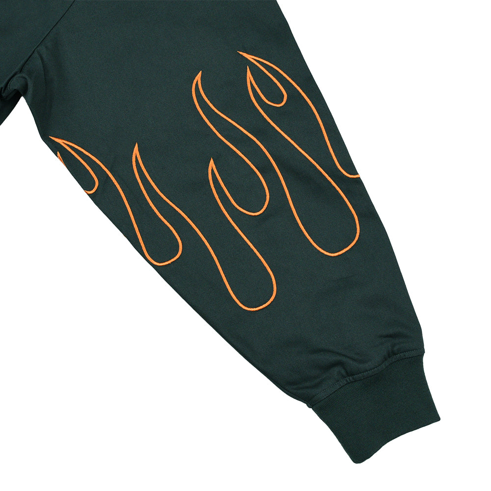 FIRE SLEEVE COTTON TRACK BLOUSON GREEN – Cph/Golf™︎