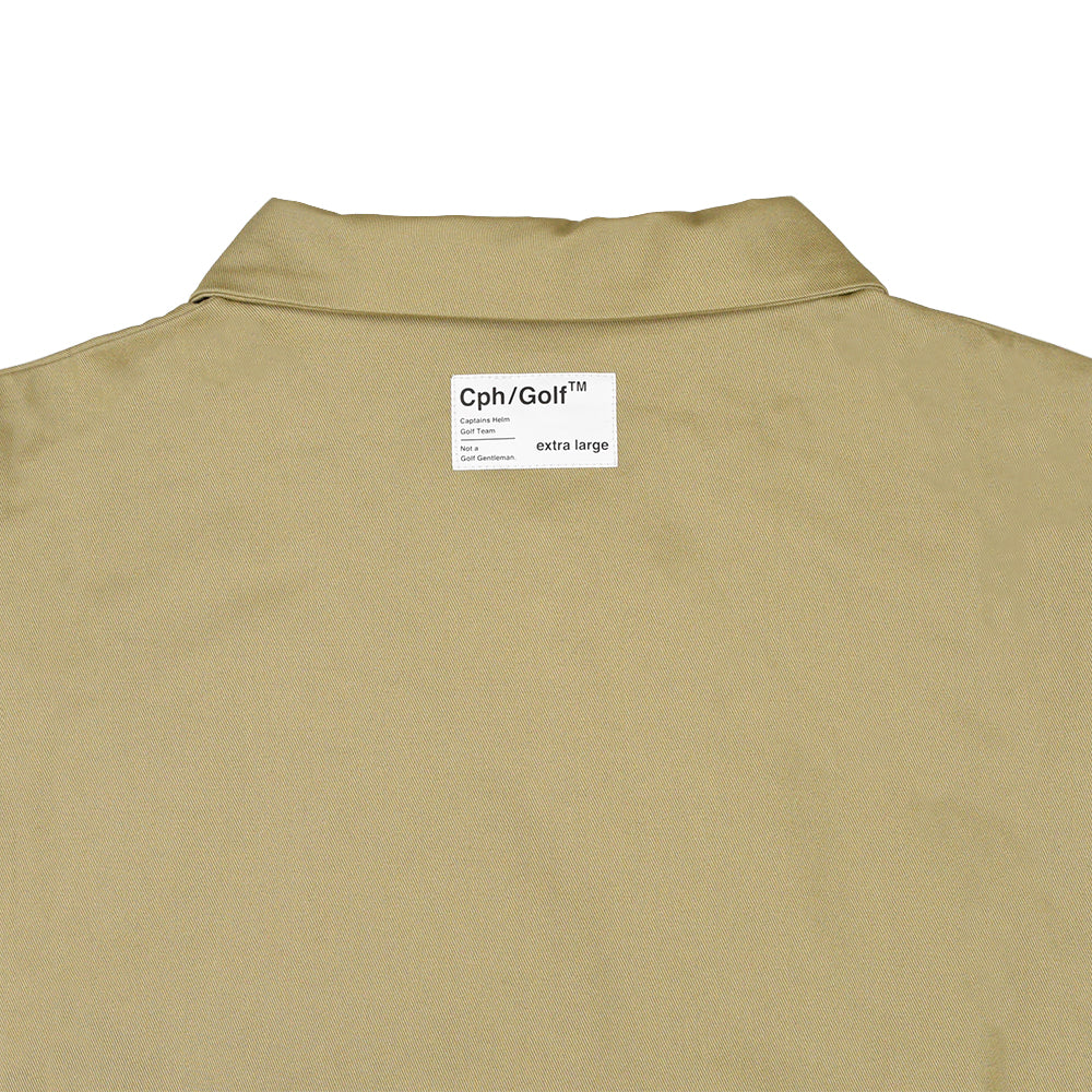 FIRE SLEEVE COTTON TRACK BLOUSON BEIGE – Cph/Golf™︎