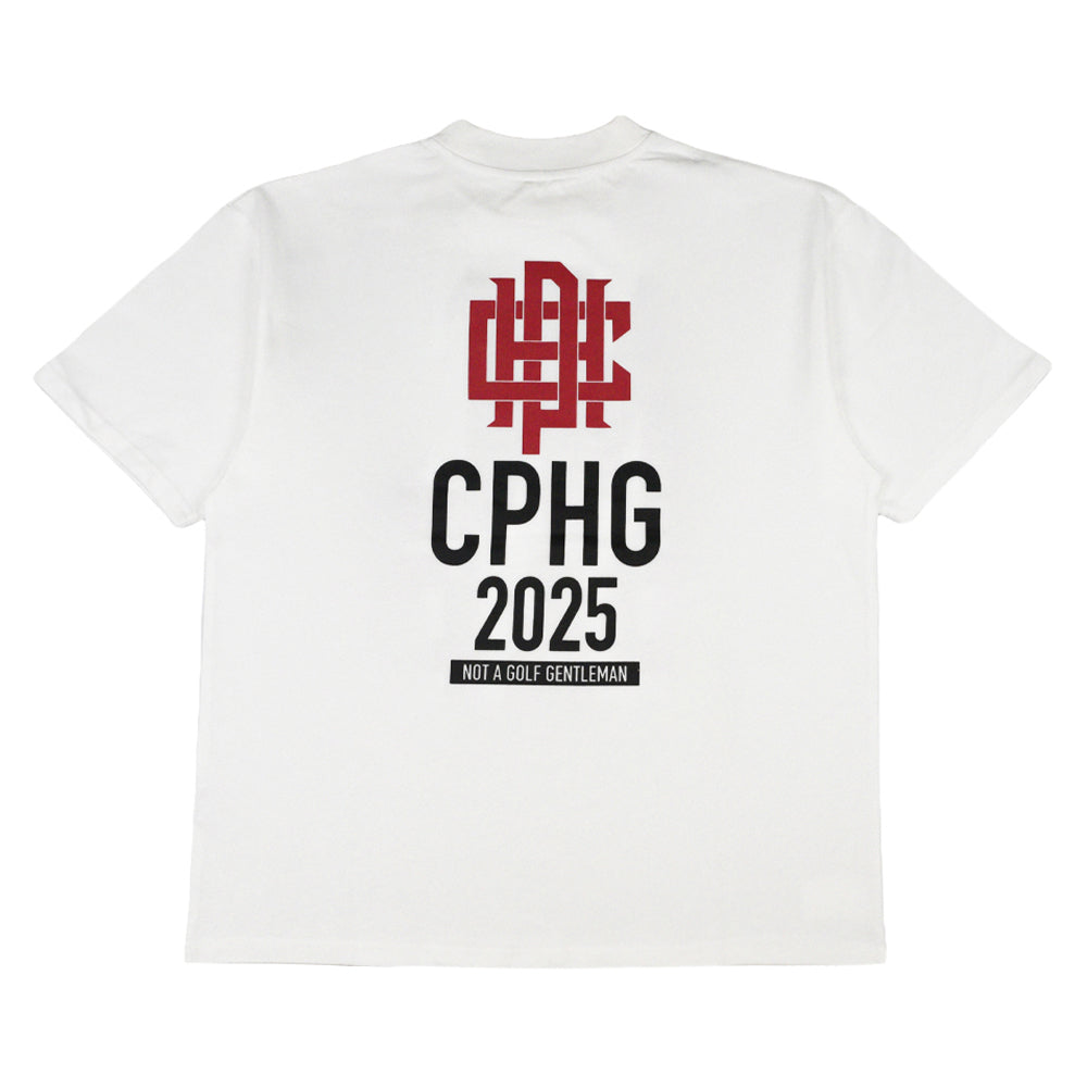 NO PAR HALF MOCK NECK TEE WHITE – Cph/Golf™︎