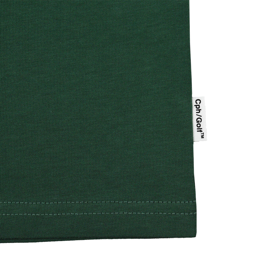 NO MORE DOUBLE BOGEYS HALF MOCK NECK TEE GREEN – Cph/Golf™︎