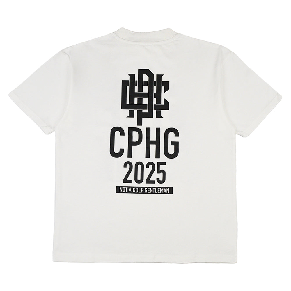 STOP SHANK HALF MOCK NECK TEE WHITE – Cph/Golf™︎