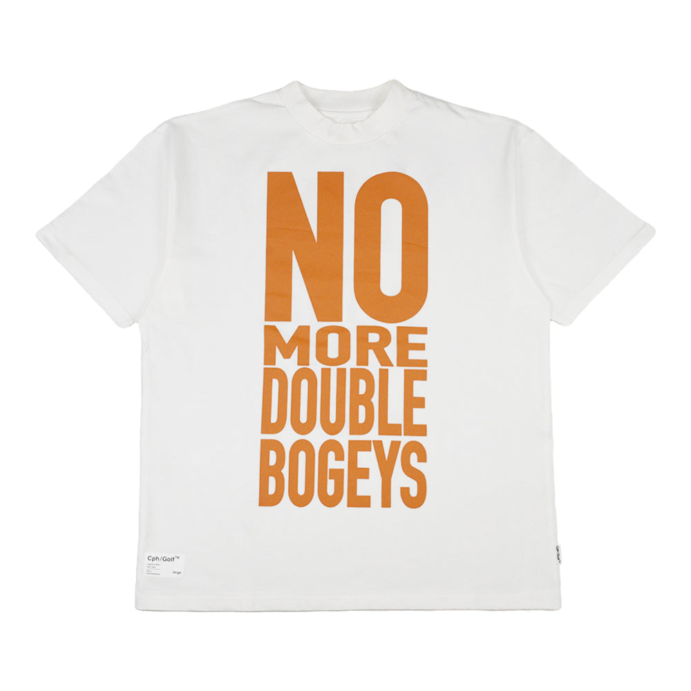 WOMEN] #NO MORE DOUBLE BOGEYS HALF MOCK NECK TEE WHITE – Cph