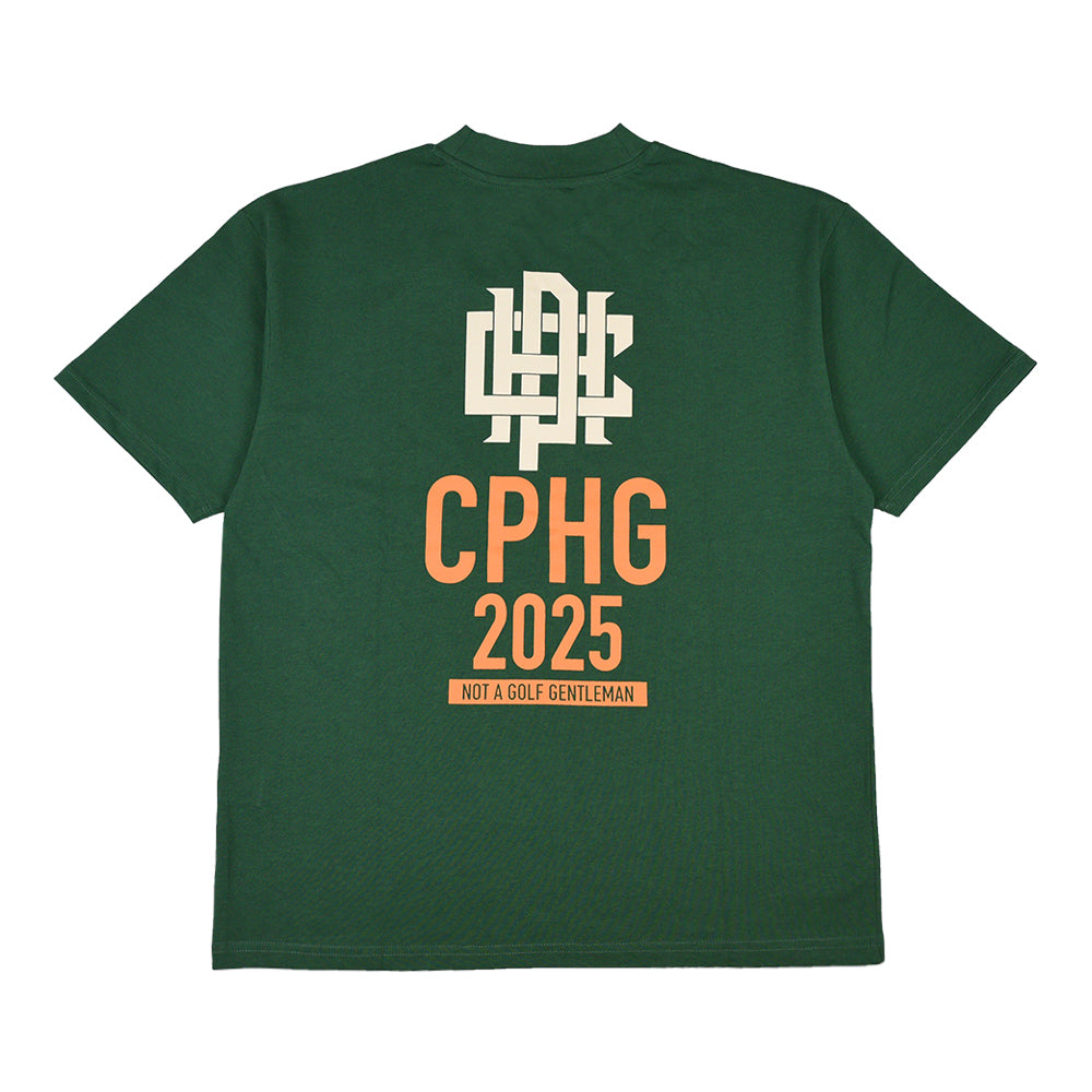 WOMEN] #NO MORE DOUBLE BOGEYS HALF MOCK NECK TEE GREEN – Cph/Golf™︎