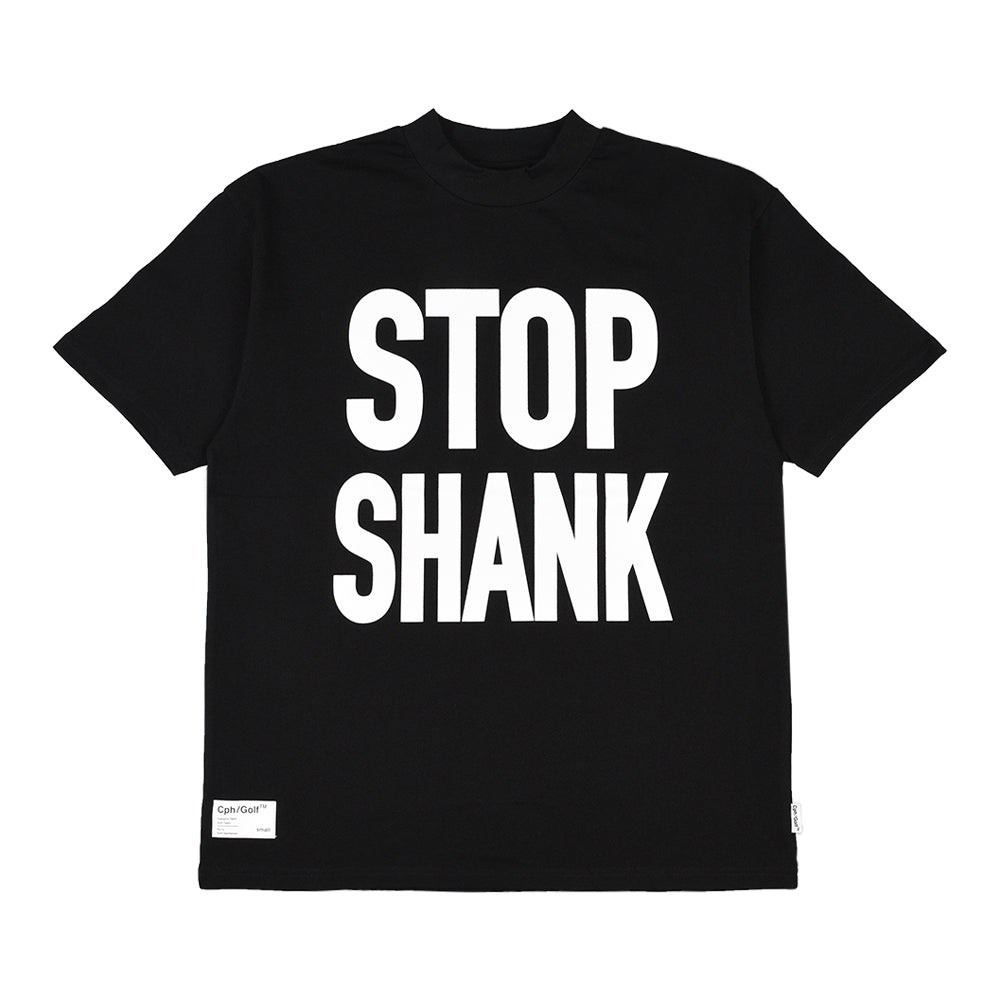 WOMEN] #STOP SHANK HALF MOCK NECK TEE BLACK – Cph/Golf™︎