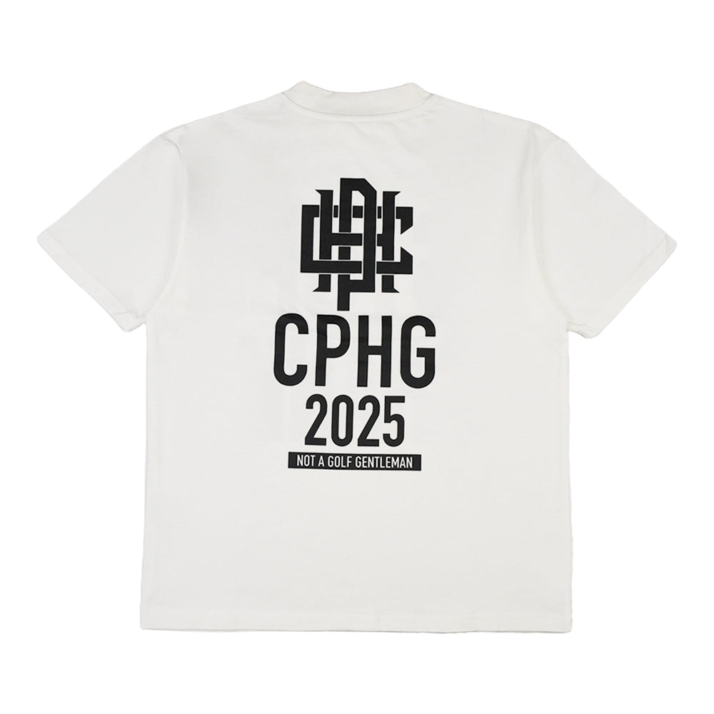 WOMEN] #STOP SHANK HALF MOCK NECK TEE WHITE – Cph/Golf™︎