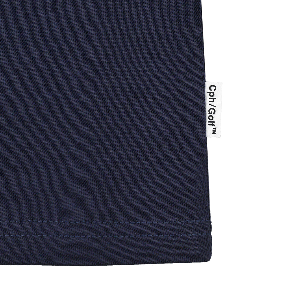 WOMEN] #STOP SHANK HALF MOCK NECK TEE NAVY BLUE – Cph/Golf™︎