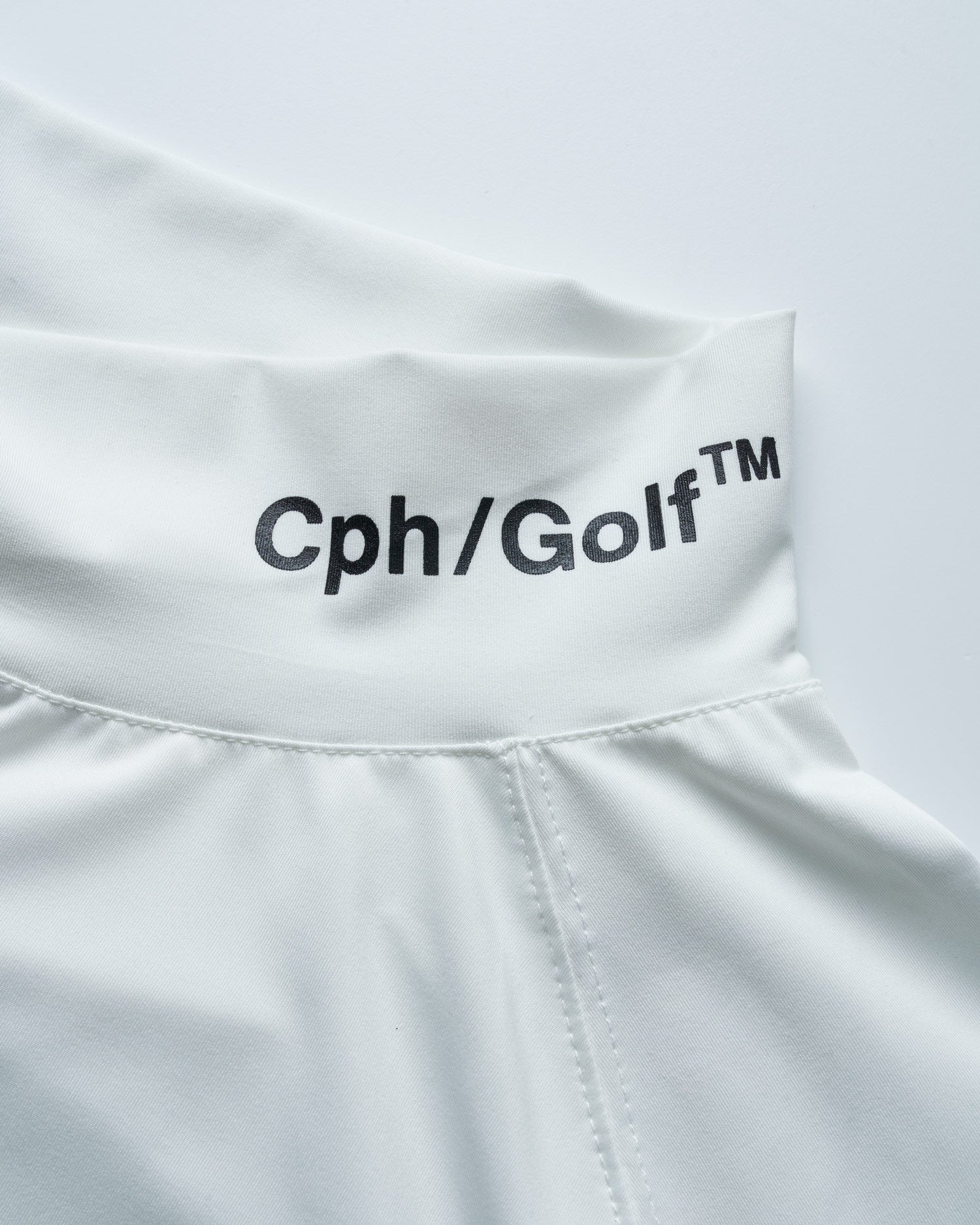 Cph/Golf　キャプテンヘルムズゴルフ ホワイトモックネックシャツ Cph/Golf キャプテンヘルムズゴルフ ホワイトモックネックシャツ