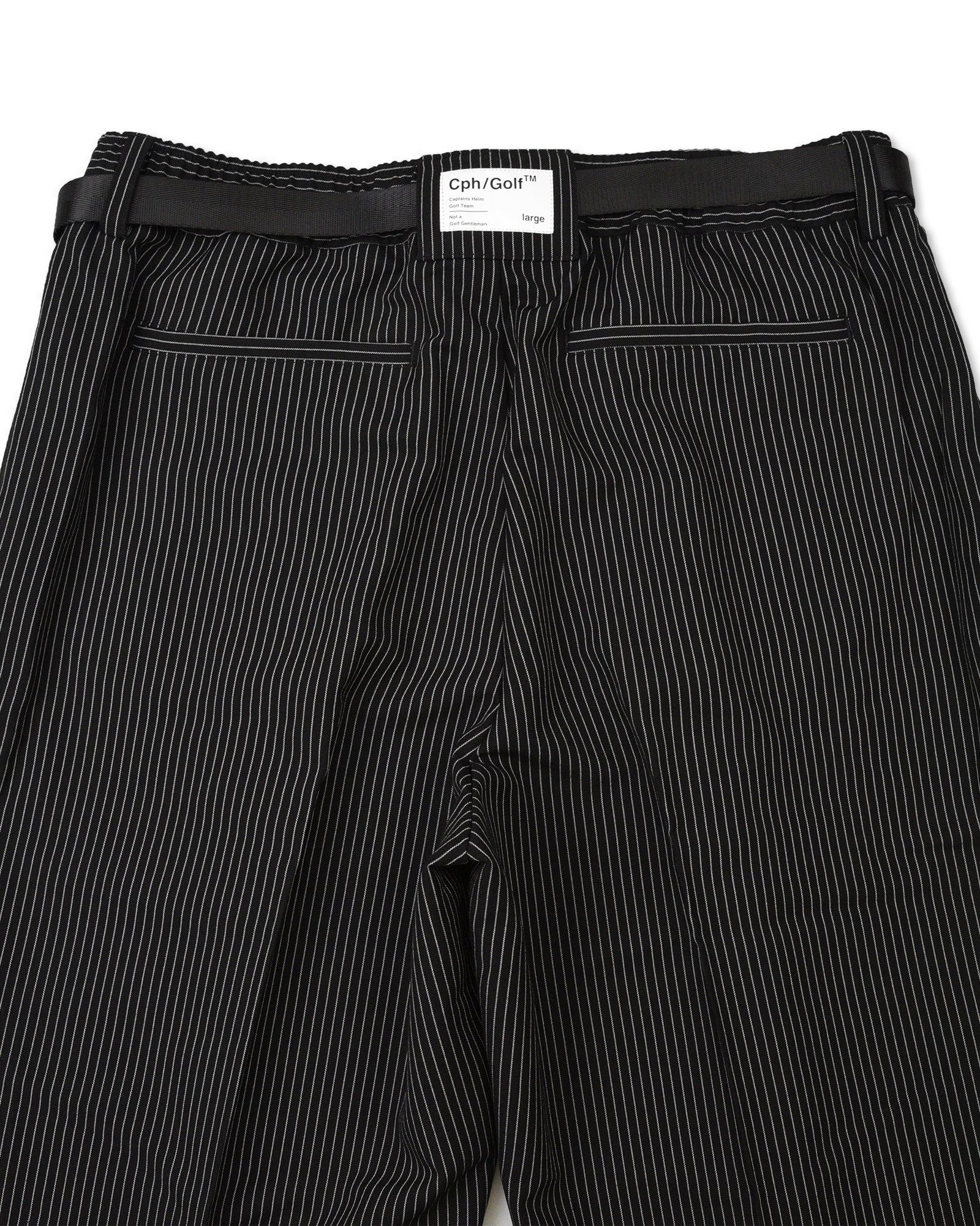 CLASSIC CHINO ADJUSTABLE PANTS BLACK – Cph/Golf™︎