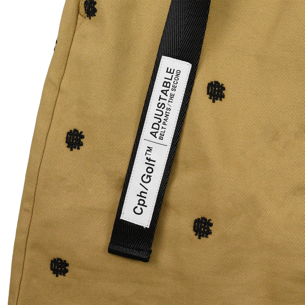 OVERLAP LOGO 2 TUCK SKIRT BEIGE – Cph/Golf™︎