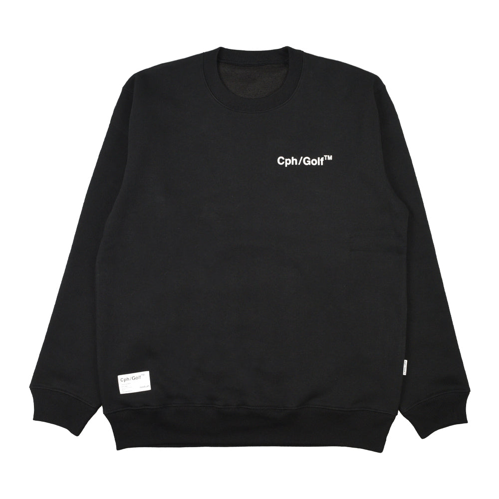 GENTLEMAN SWEAT PULLOVER BLACK – Cph/Golf™︎