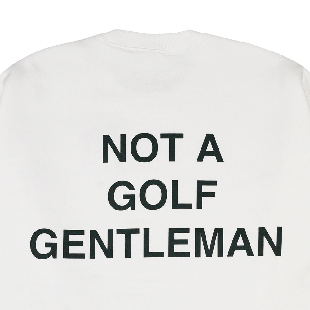 GENTLEMAN SWEAT PULLOVER WHITE – Cph/Golf™︎