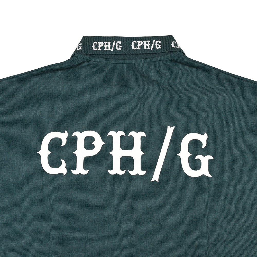 CLASSIC COTTON RIB POLO SHIRT GREEN – Cph/Golf™︎