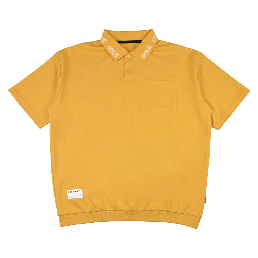 メンズウェア CPH/GOLF CLASSIC COTTON RIB POLO SHIRT L CLASSIC COTTON RIB POLO SHIRT YELLOW – Cph/Golf™︎