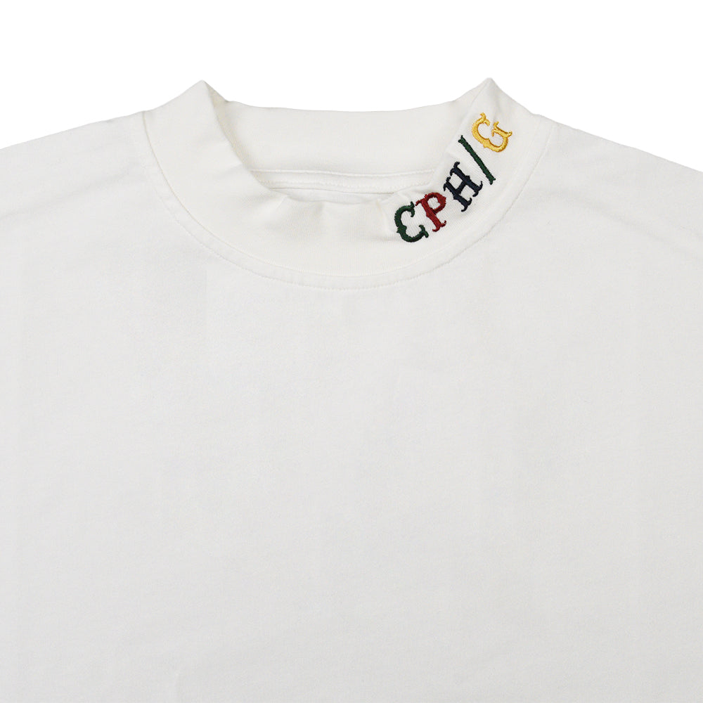 CLASSIC SLEEVE WAPPEN LS MOCK NECK TEE RED – Cph/Golf™︎