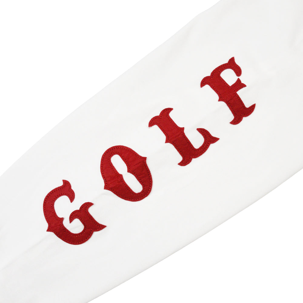 CLASSIC SLEEVE WAPPEN LS MOCK NECK TEE RED – Cph/Golf™︎