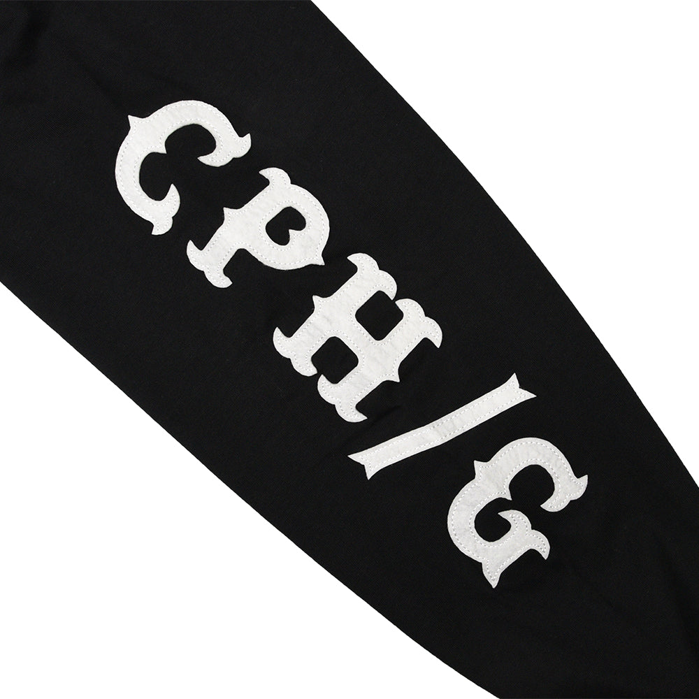 CLASSIC SLEEVE WAPPEN LS MOCK NECK TEE BLACK – Cph/Golf™︎