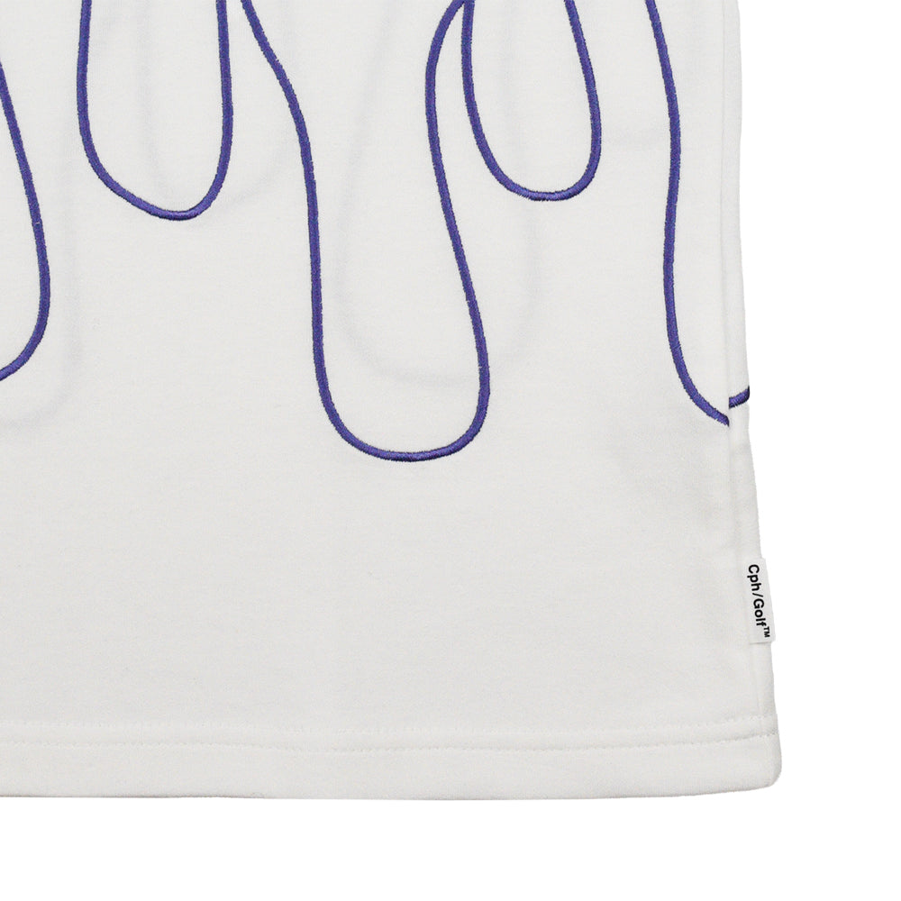 FIRE SS POLO WHITE – Cph/Golf™︎