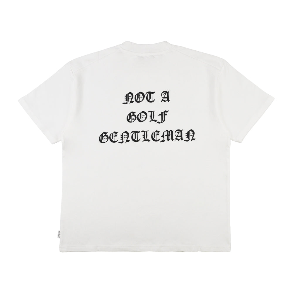フ*ミ様 cph/golf OLD ENGLISH LOGO SS モックネック OLD ENGLISH LOGO SS MOCK NECK TEE OFF WHITE – Cph/Golf™︎