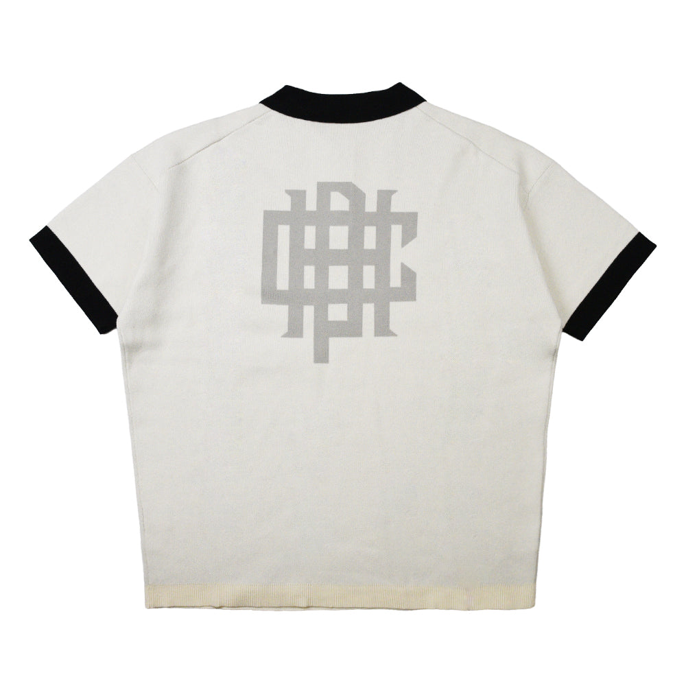 新品 Cph Golf OVERLAP LOGO KNIT POLOレディース OVERLAP LOGO KNIT POLO WHITE – Cph/Golf™︎