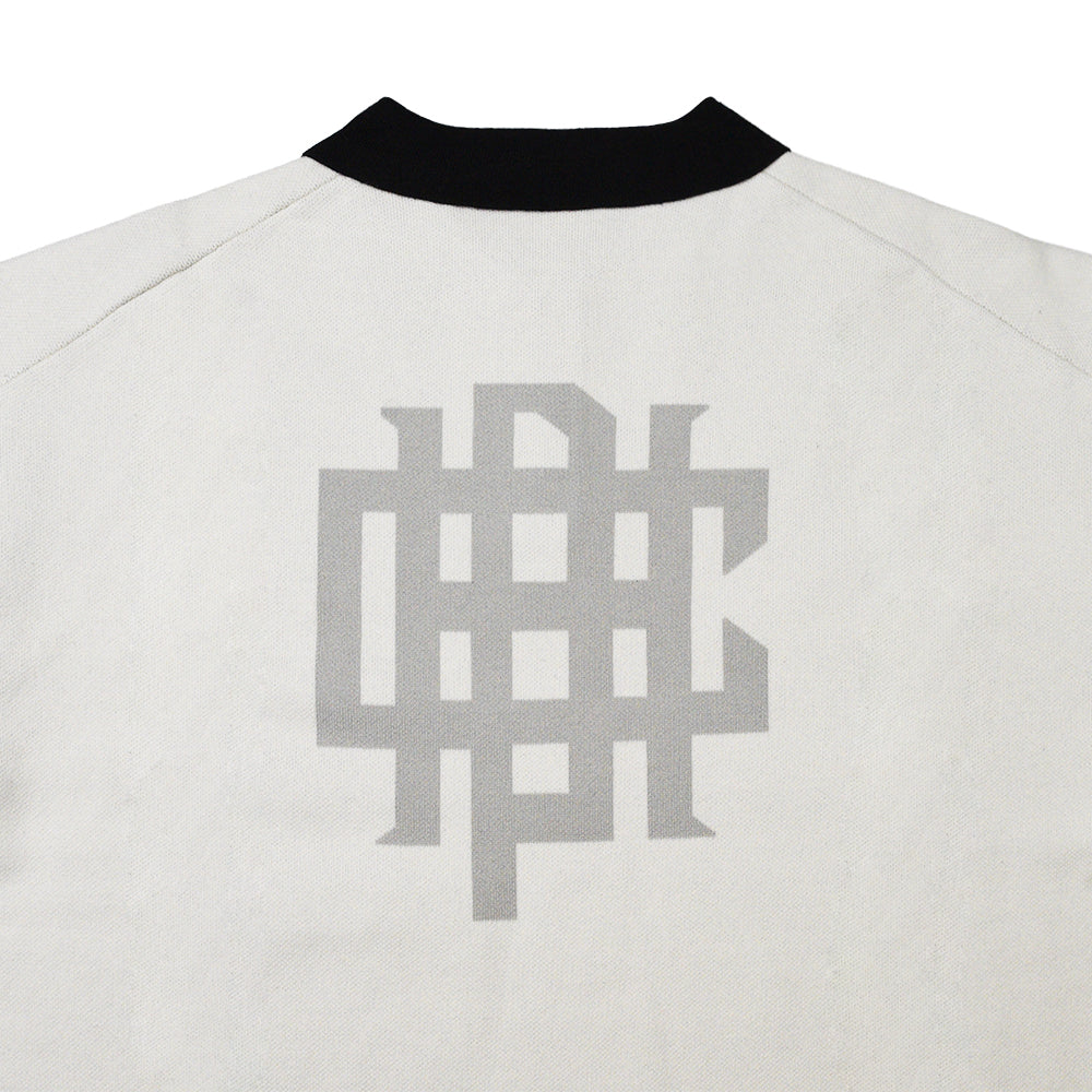 OVERLAP LOGO KNIT POLO WHITE – Cph/Golf™︎