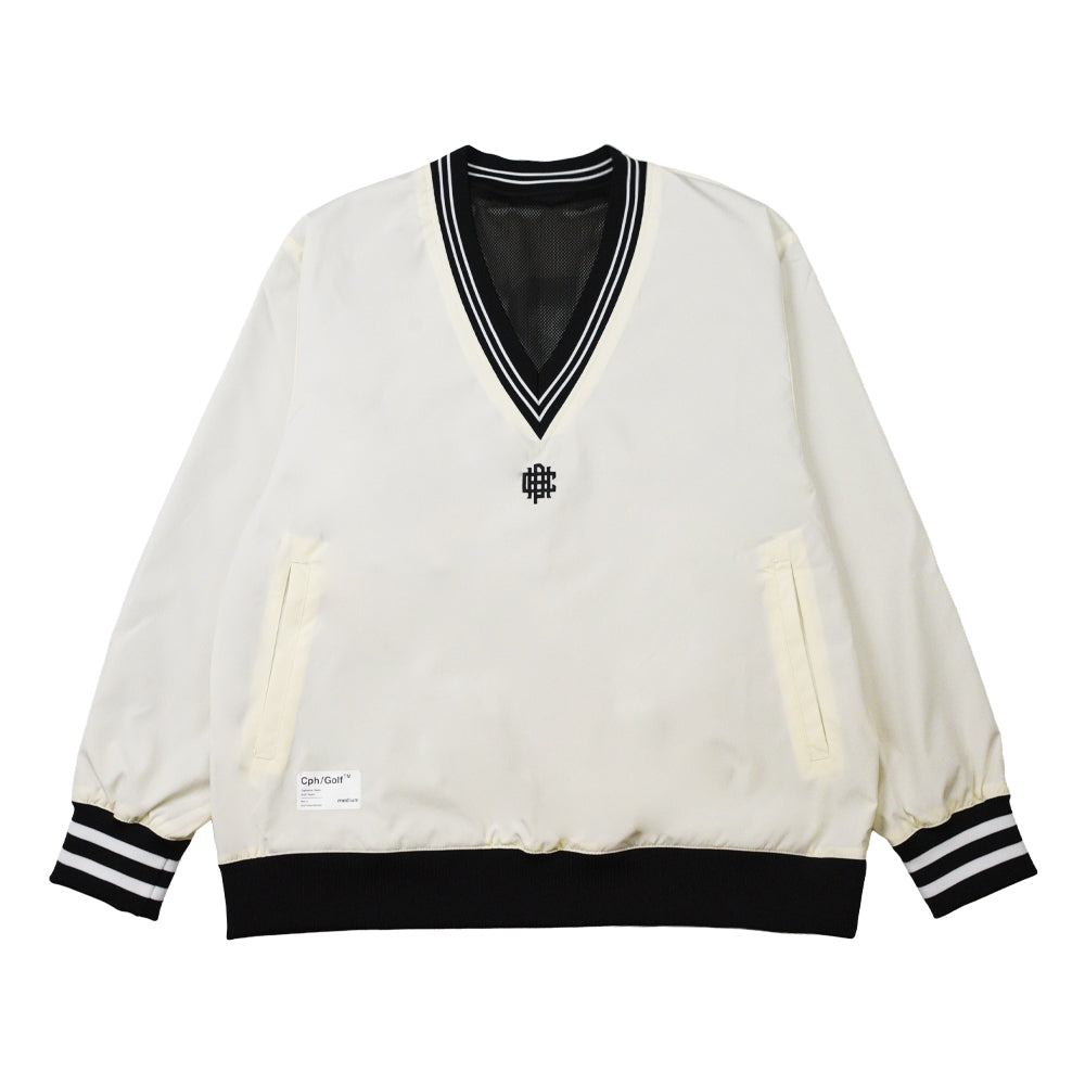 CPH/GOLF Vネックピステ レディース S OVERLAP LOGO V NECK PISTE OFF