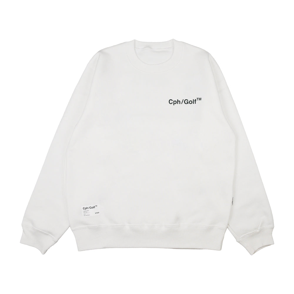 MADEMOISELLE SWEAT PULLOVER WHITE – Cph/Golf™︎