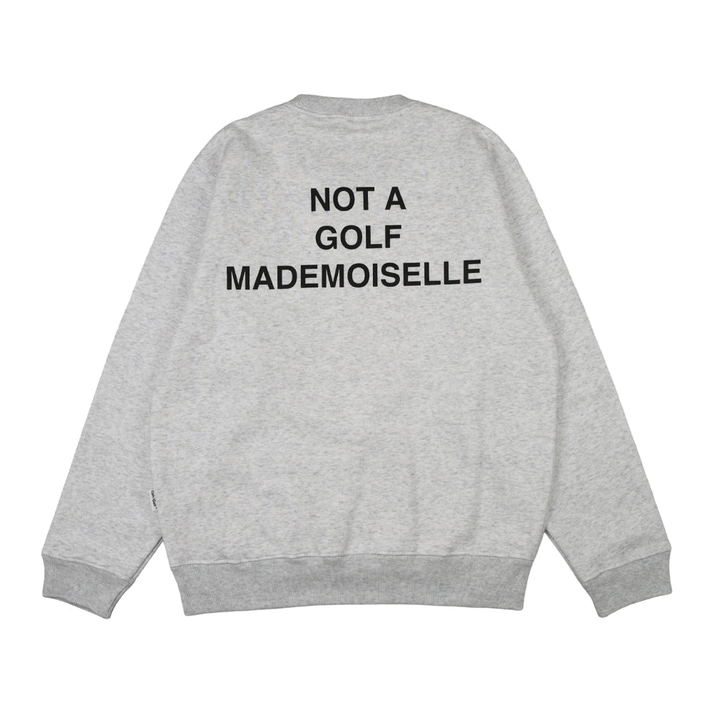 MADEMOISELLE SWEAT PULLOVER ASH GRAY – Cph/Golf™︎