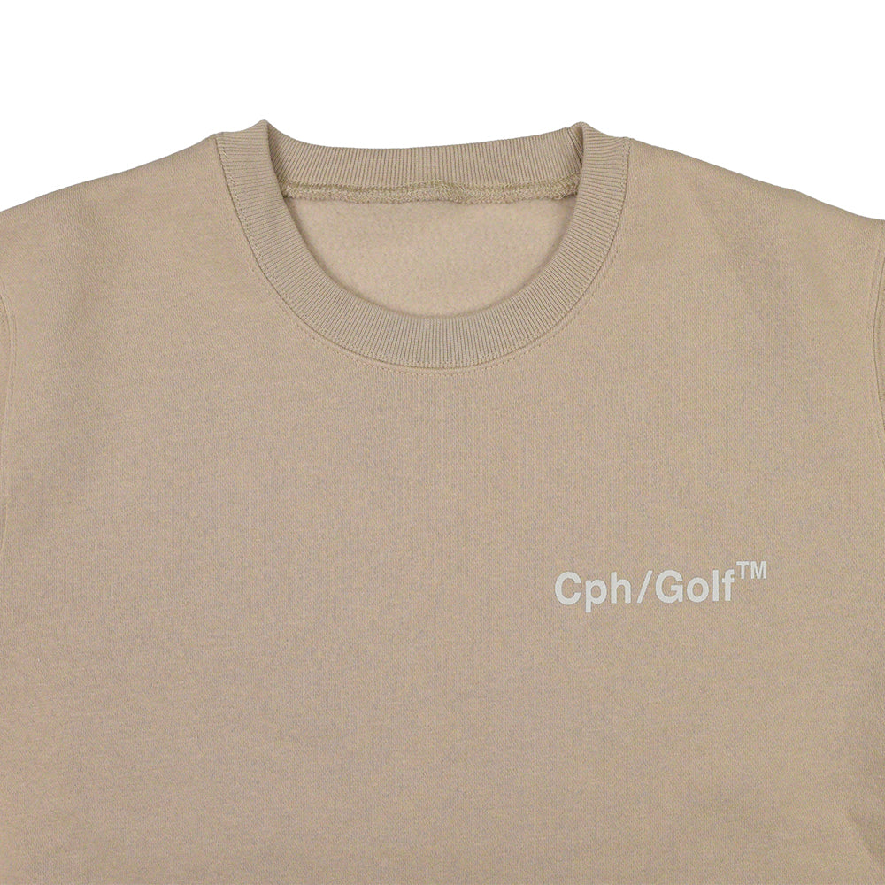 MADEMOISELLE SWEAT PULLOVER BEIGE – Cph/Golf™︎