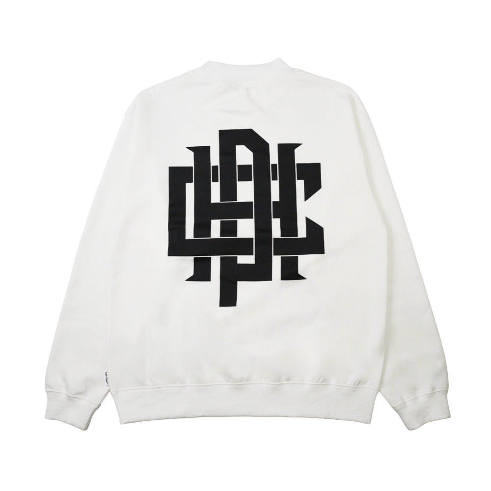WOMEN]OVERLAP LOGO LS MOCK NECK TEE WHITE – Cph/Golf™︎