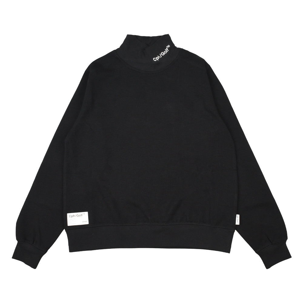 WOMEN]TURTLE NECK LS TEE BLACK – Cph/Golf™︎