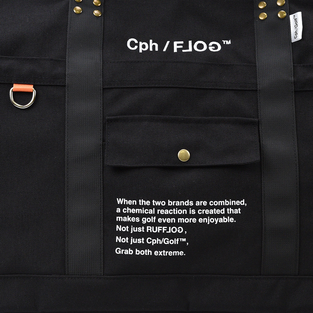 Cph/Golf×RUFFLOG MULTI FUNCTION TOTE BAG BLACK – Cph/Golf™︎