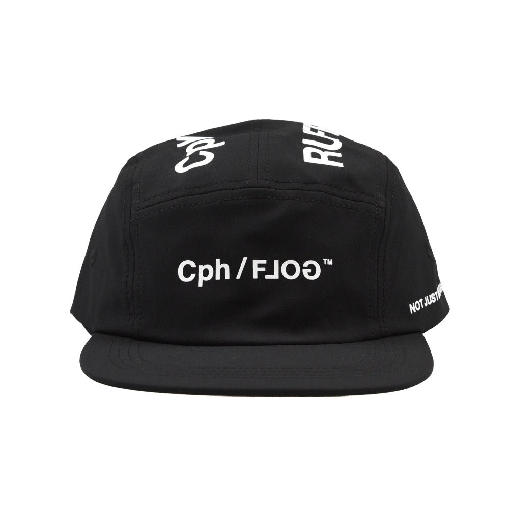 Cph/Golf×RUFFLOG JET CAP BLACK – Cph/Golf™︎
