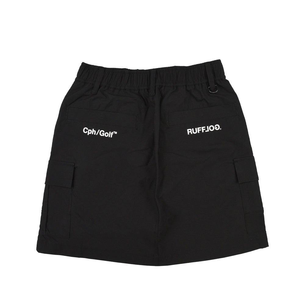 Cph/Golf×RUFFLOG ADJUSTABLE SKIRT BLACK – Cph/Golf™︎