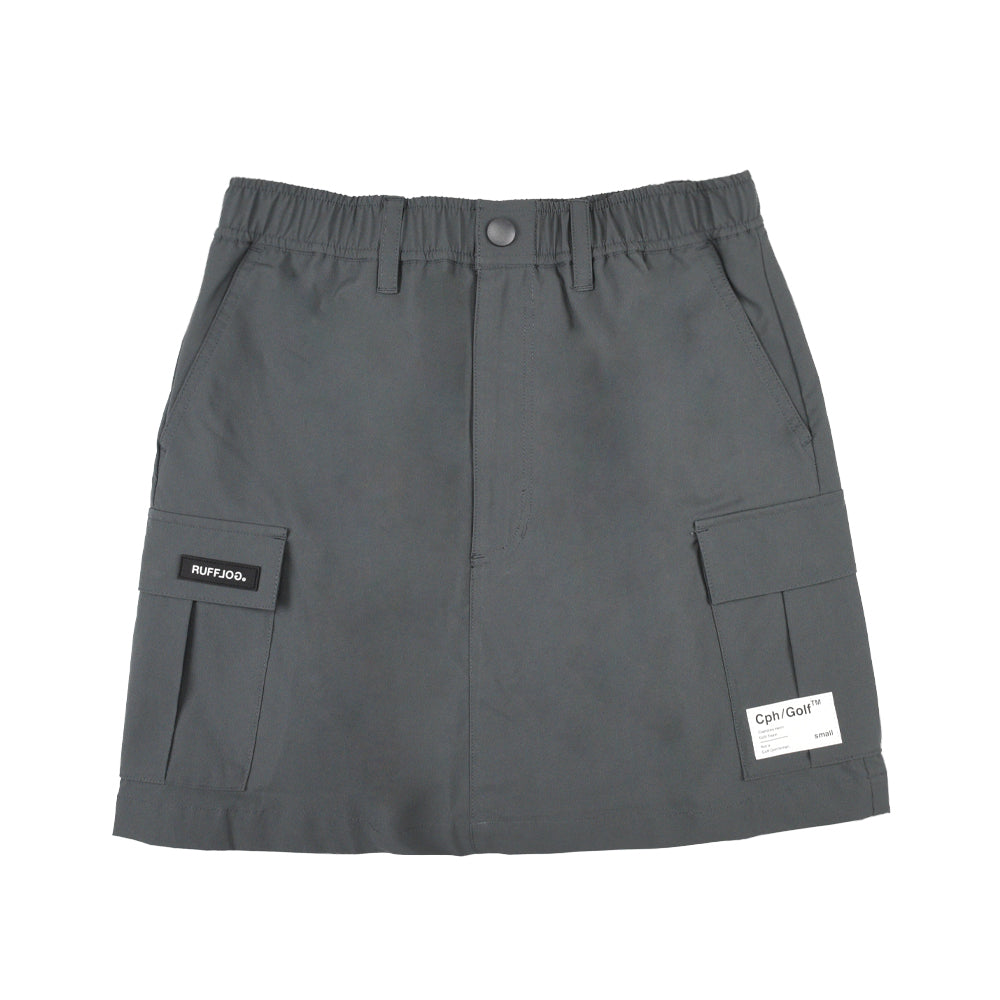 Cph/Golf×RUFFLOG ADJUSTABLE SKIRT CHARCOAL – Cph/Golf™︎