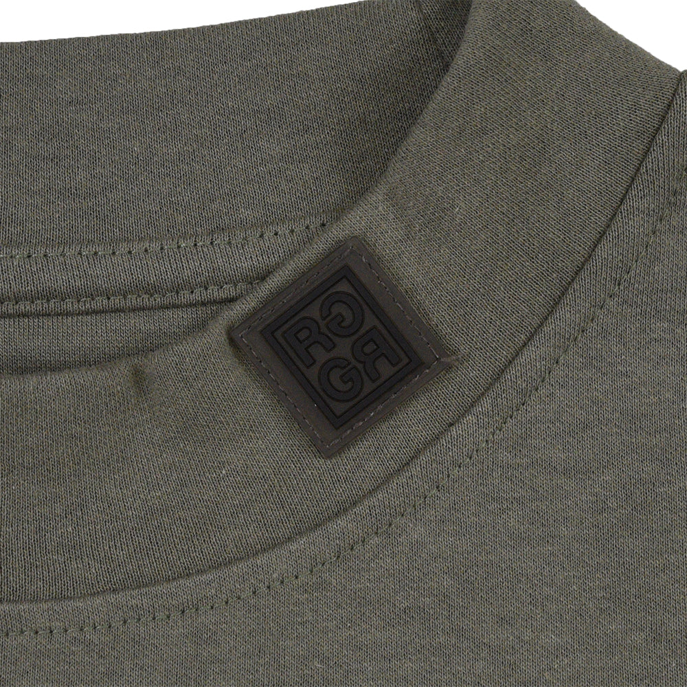 Cph/Golf×RUFFLOG SS MOCK NECK TEE KHAKI – Cph/Golf™︎
