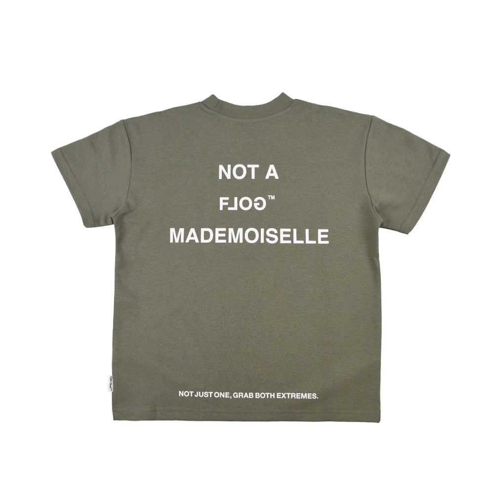 WOMEN] Cph/Golf×RUFFLOG SS MOCK NECK TEE KHAKI – Cph/Golf™︎