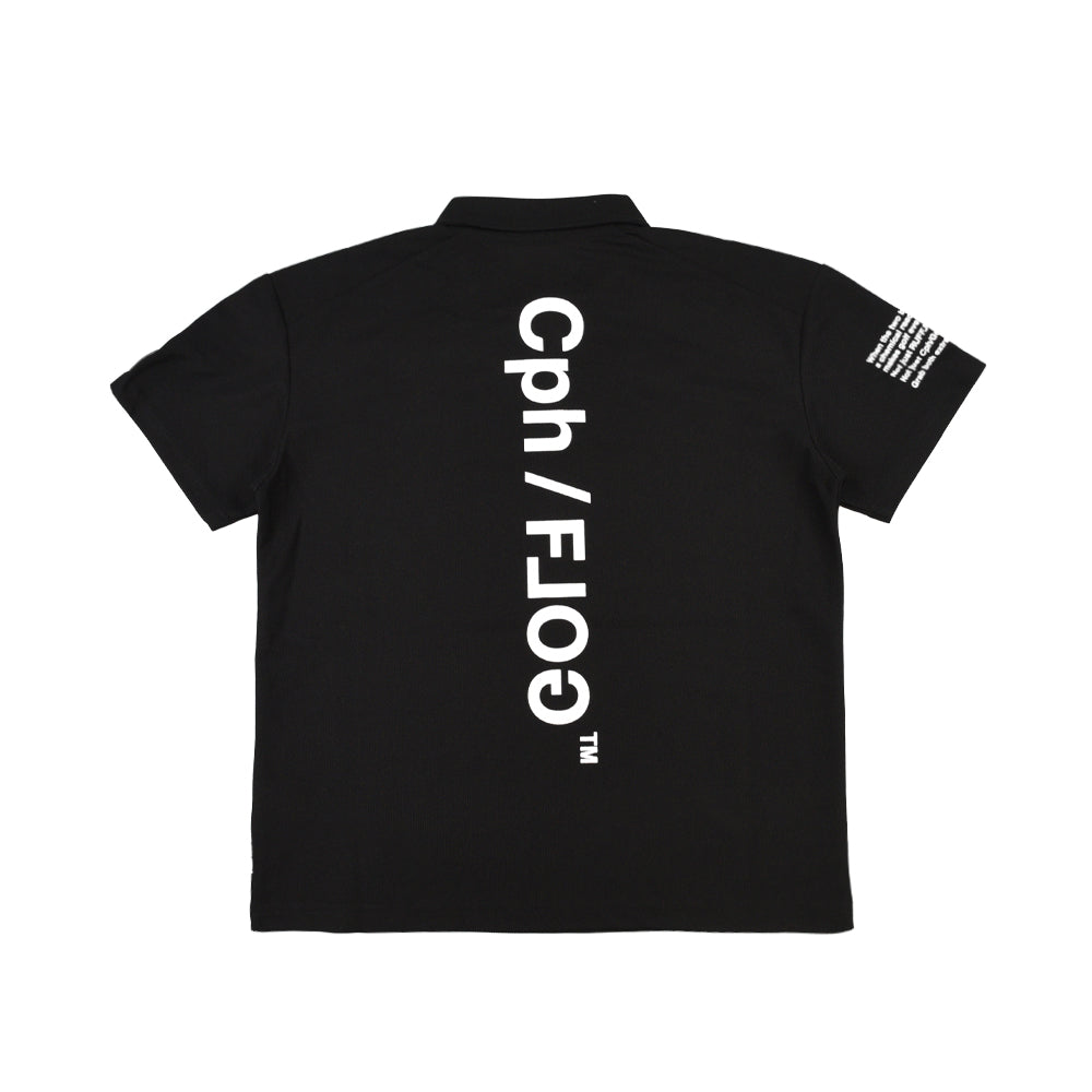 CPHGOLF KCC コラボ　ポロシャツ　ブラック CPHGOLF KCC コラボ ポロシャツ ブラック - メルカリ