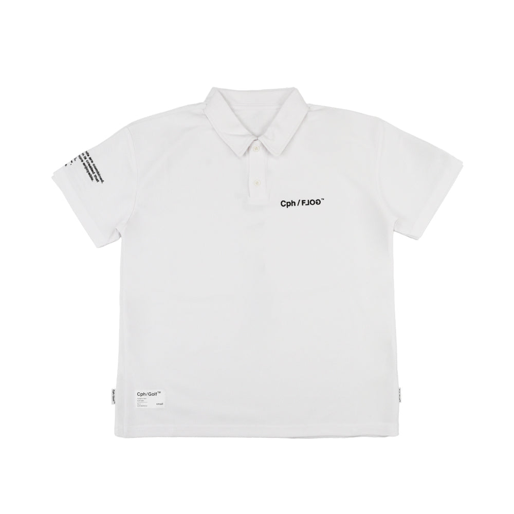 値下げ　RUFFLOG ゴルフシャツ ホワイト　美品 値下げ RUFFLOG ゴルフシャツ ホワイト 美品