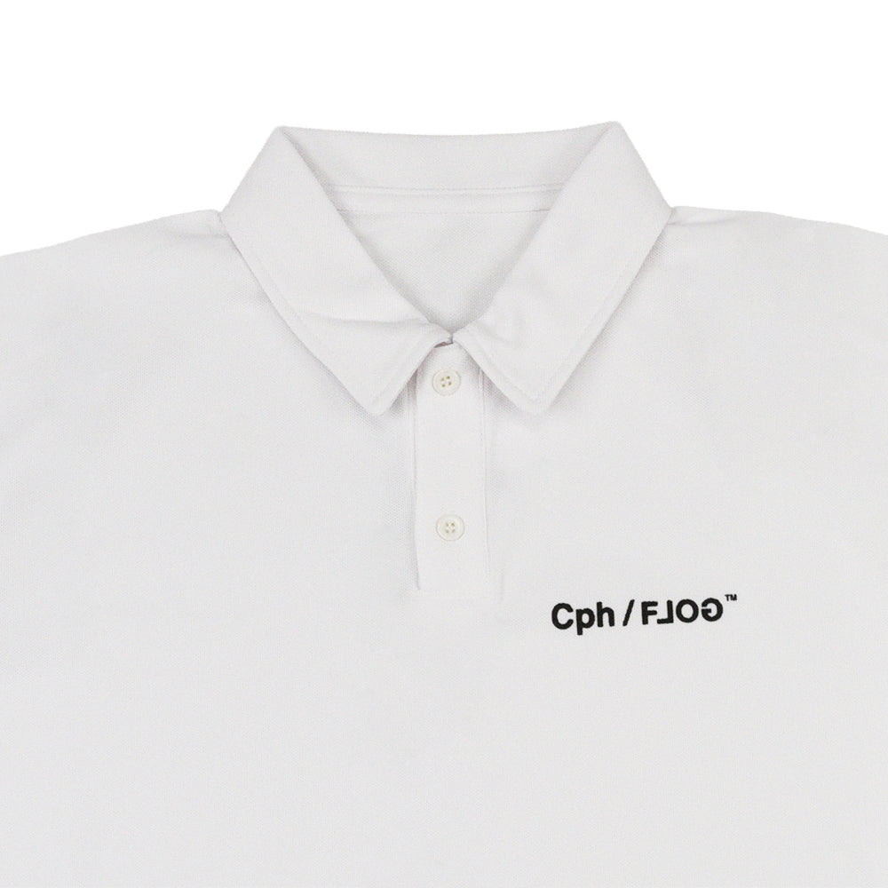 CPHGOLF KCC コラボ　ポロシャツ　ホワイト CPHGOLF KCC コラボ ポロシャツ ホワイト Cph/Golf™ × KCC ”THE