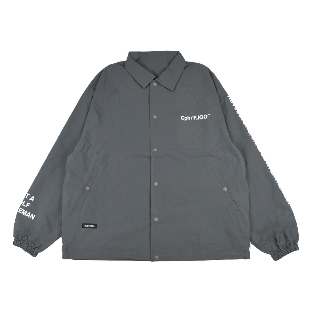 Cph/Golf×RUFFLOG COACH JACKET CHARCOAL – Cph/Golf™︎