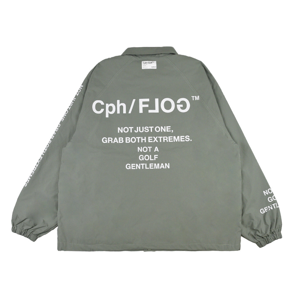 Cph Golf コーチジャケット cph/golf Cph/Golf×RUFFLOG COACH JACKET KHAKI – Cph/Golf™︎