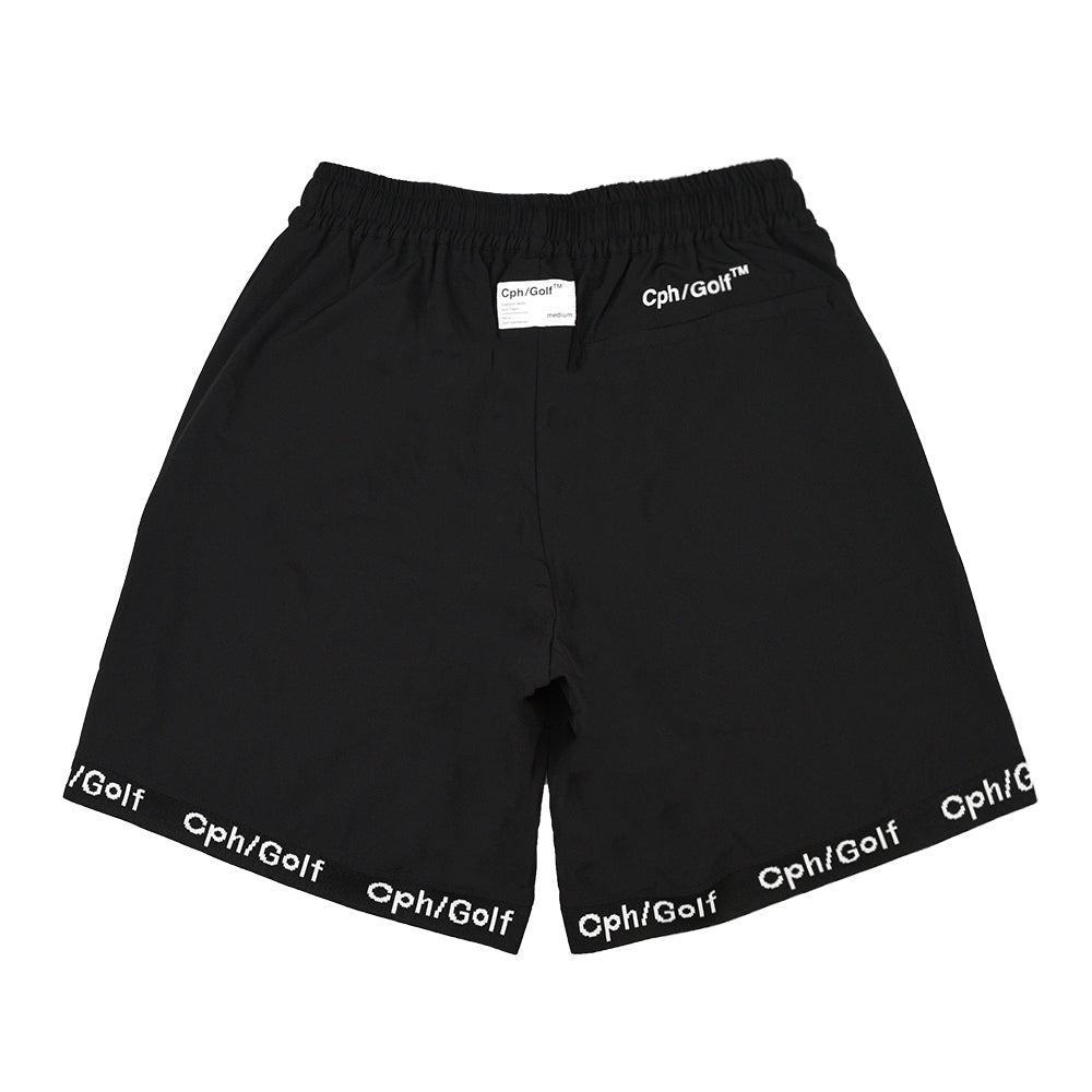 CPH/GOLF THUNDER STRIPES ショートパンツ BLACK L WOMEN] #THUNDER STRIPES ADJUSTABLE SHORTS BLACK – Cph/Golf™︎