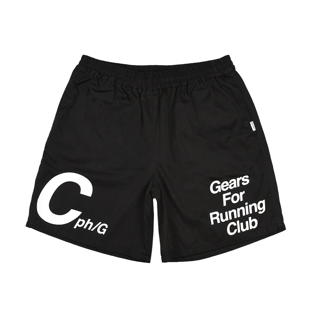 RUNNING CLUB EASY SHORTS BLACK – Cph/Golf™︎