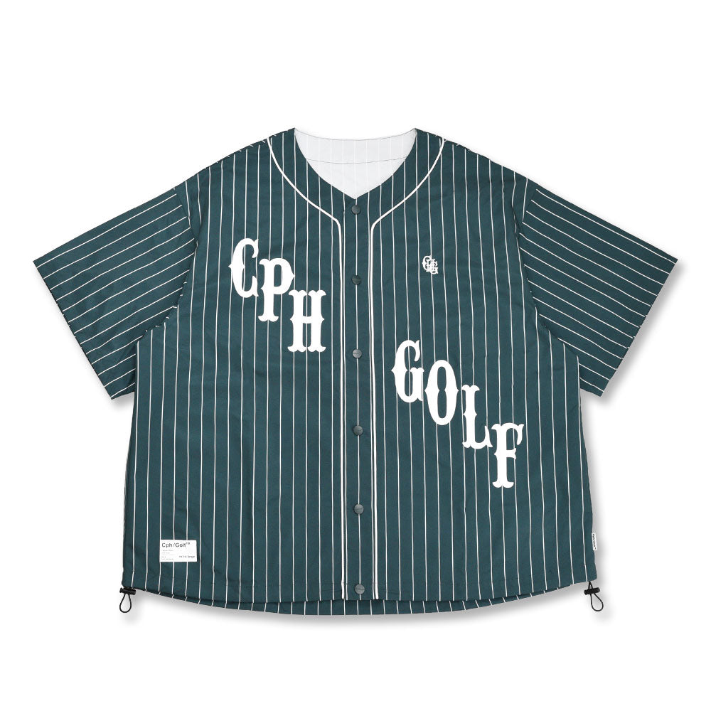 Cph/Golf™ BUNKER IS HELLM Tシャツ M CLASSIC STRIPE BB SHIRT GREEN – Cph/Golf™︎
