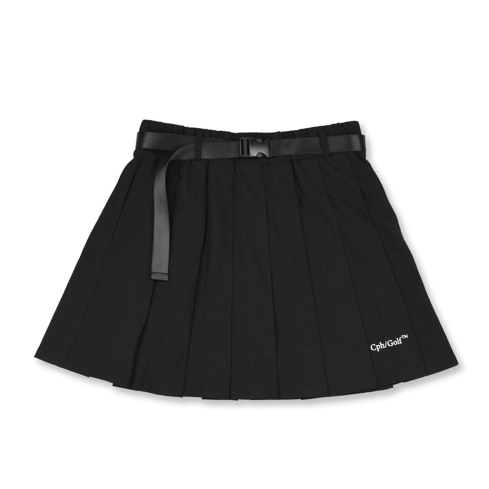 DIGNIFIED LOGO ADJUSTABLE SKIRT BLACK – Cph/Golf™︎
