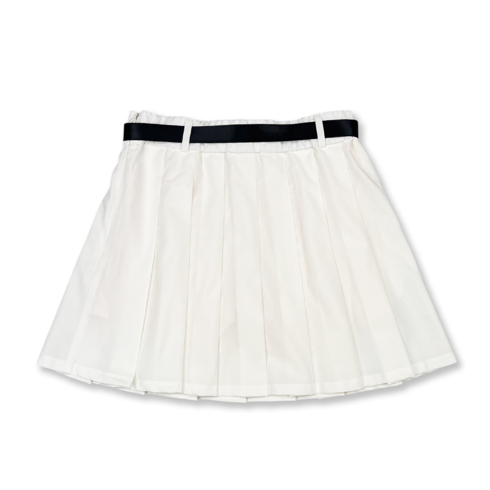 DIGNIFIED LOGO ADJUSTABLE SKIRT WHITE – Cph/Golf™︎