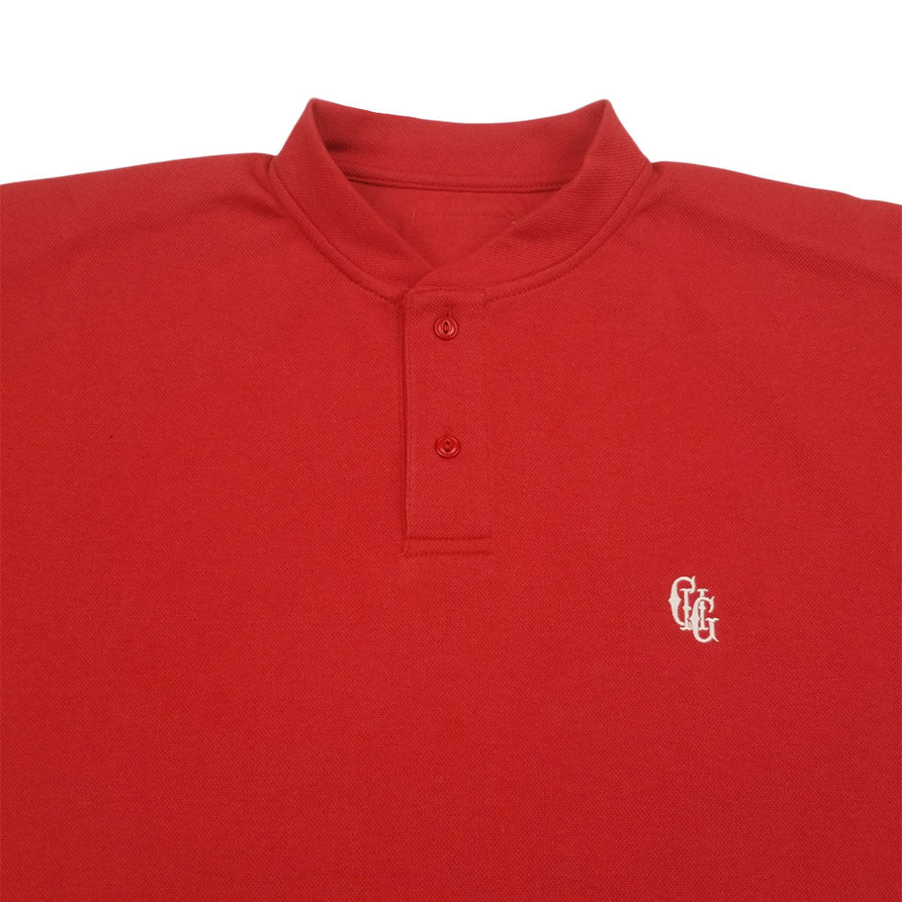 CPH/GOLF ポロシャツ XL 赤 HENRY NECK BIG STRIPE POLO RED – Cph/Golf™︎