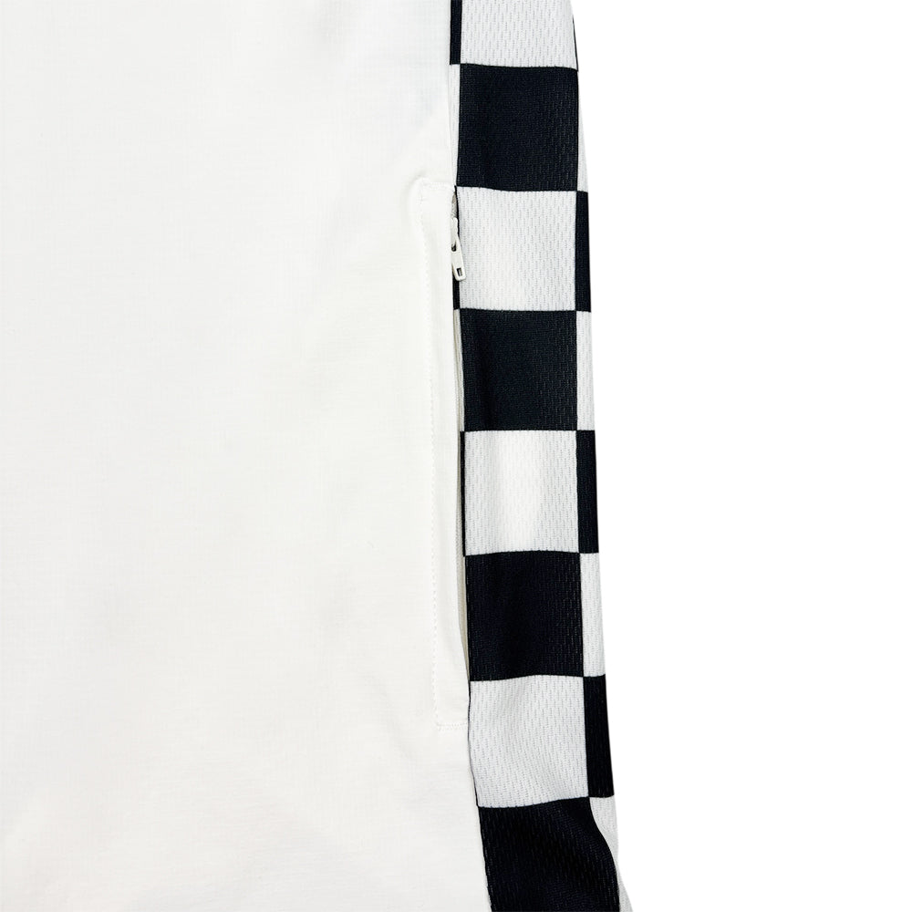 CHECKER MESH S/S PISTE WHITE – Cph/Golf™︎