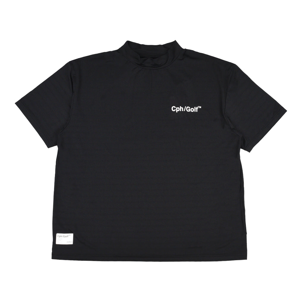 メンズウェア #DOT AIR S/S MOCK NECK TEE DOT AIR S/S MOCK NECK TEE BLACK – Cph/Golf™︎