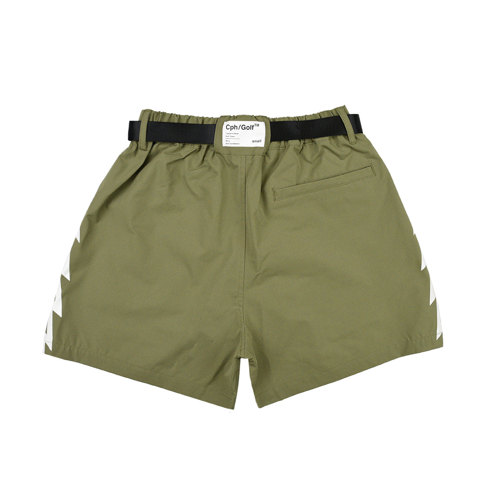 CPH/GOLF THUNDER STRIPES ショートパンツ BLACK L WOMEN] #THUNDER STRIPES ADJUSTABLE SHORTS BLACK – Cph/Golf™︎